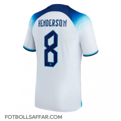 England Jordan Henderson #8 Hemmatröja VM 2022 Kortärmad